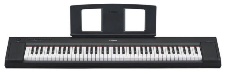 Yamaha -Pack- NP35B Piano Digital Piaggero Negro + Soporte Tijera y Auriculares 6