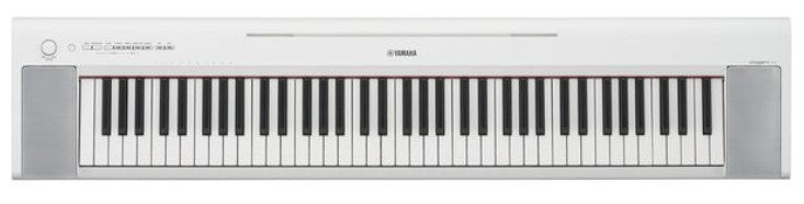 Yamaha -Pack- NP35WH Piano Digital Piaggero Blanco + Soporte Tijera y Auriculares 2