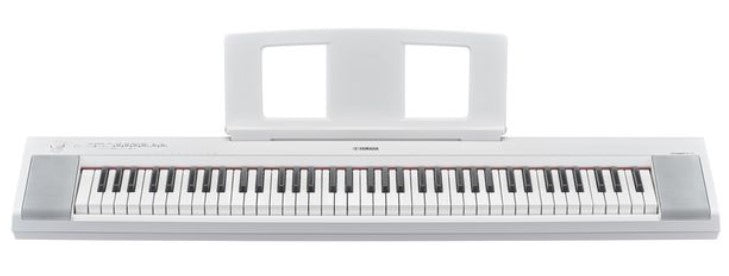 Yamaha -Pack- NP35WH Piano Digital Piaggero Blanco + Soporte Tijera y Auriculares 6