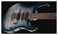 Suhr Modern Plus HSH PF WB Guitarra Eléctrica Trans Fade Whale Blue 3