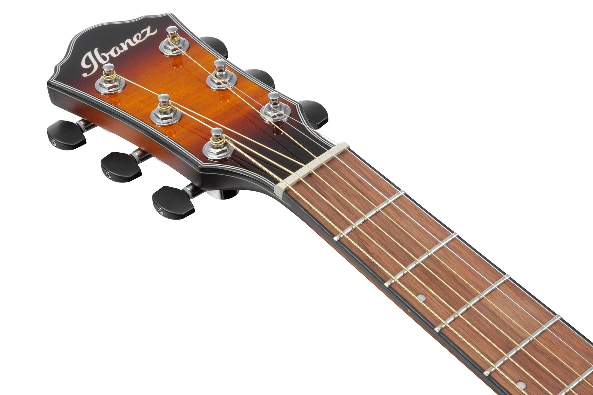 Ibanez AEWC400 AMS Guitarra Electroacústica Amber Sunburst High Gloss 6