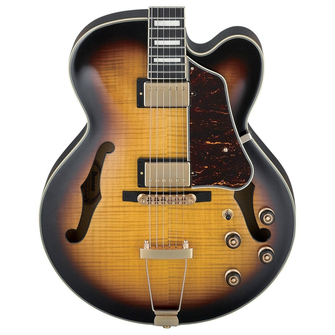 Ibanez AF95FM AYS Artcore Expressionist Guitarra Eléctrica Antique Yellow Sunburst 2