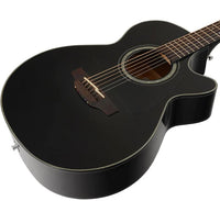 Takamine GF30CE BLK Guitarra Electroacústica FXC Grand Concert Negra 7