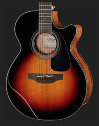 Takamine GF30CE BSB Guitarra Electroacústica FXC Grand Concert Brown Sunburst 10