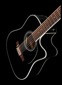 Takamine EF381SC Guitarra Electroacústica Dreadnought 12 Cuerdas Negra 17