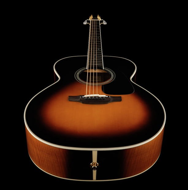 Takamine P6N BSB NEX Guitarra Electroacústica Brown Sunburst 9