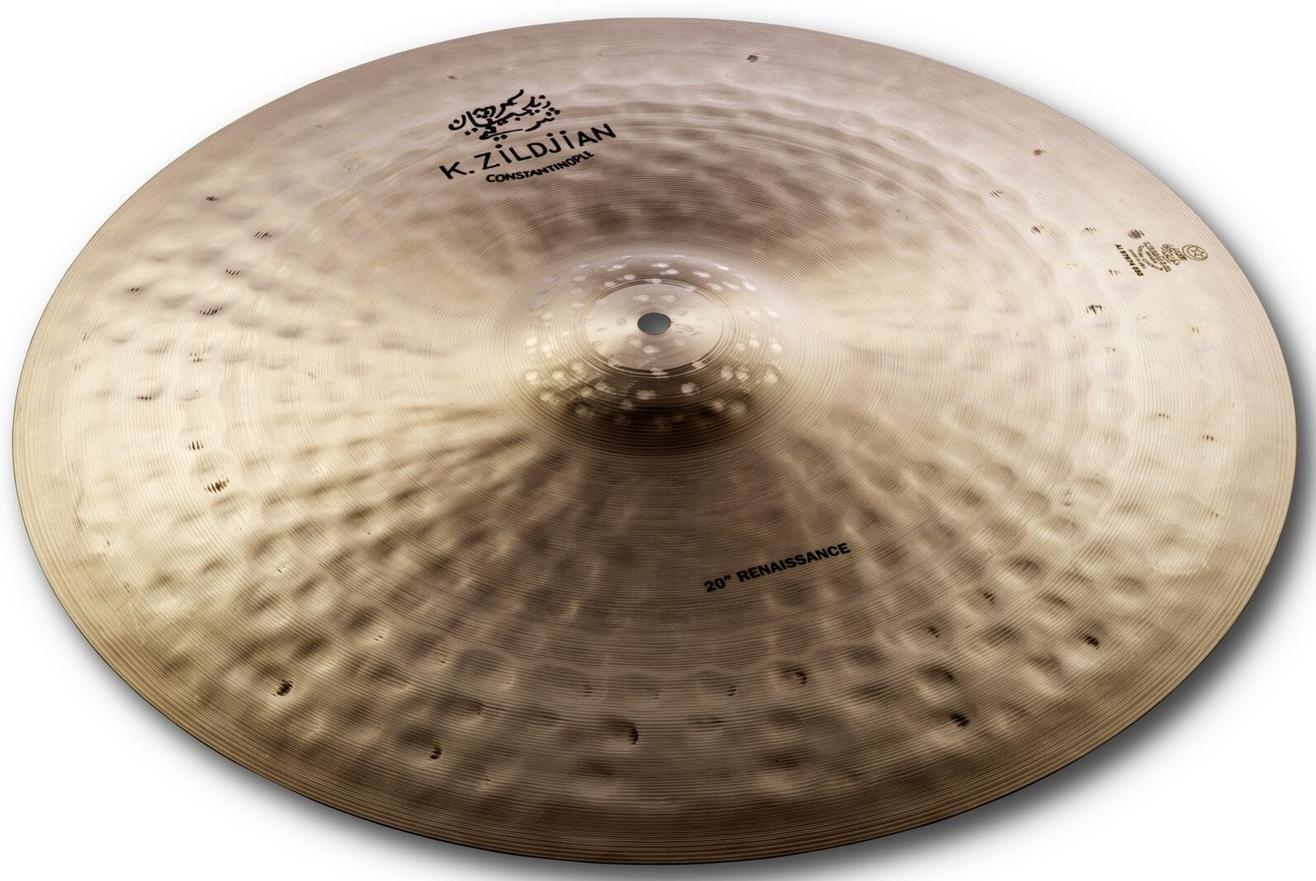 Zildjian K1118 K Constantinople Renaissance Plato Batería Ride 20 Pulgadas 3