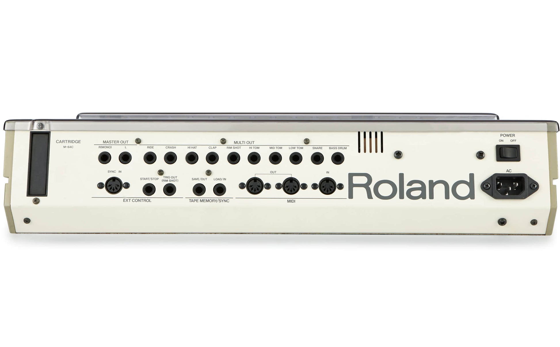 Decksaver DS-PC-TR909 Tapa Protectora Roland TR909 3