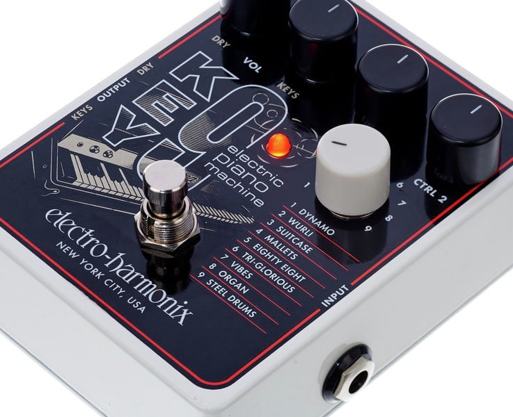 Electro Harmonix KEY9 Pedal Piano Eléctrico Guitarra 7