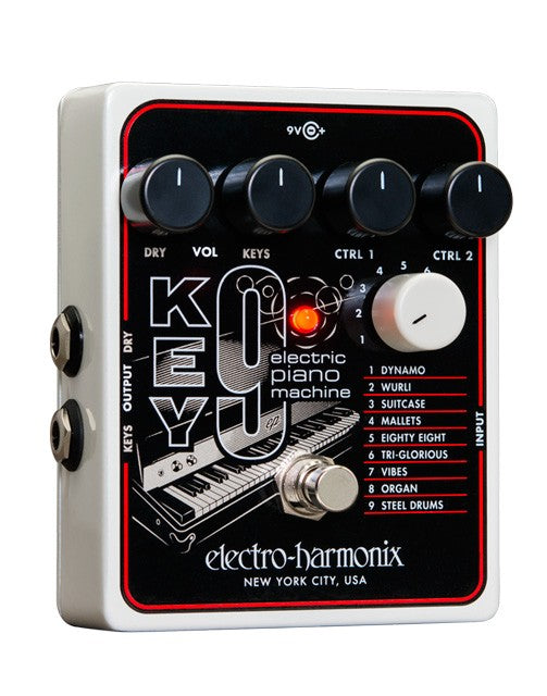 Electro Harmonix KEY9 Pedal Piano Eléctrico Guitarra 9