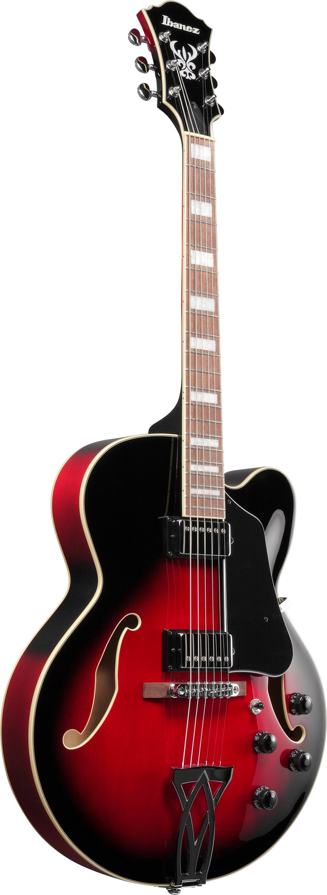 Ibanez AF75 TRS Guitarra Eléctrica Transparent Red Sunburst 2