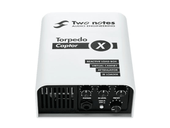 Two Notes Torpedo Captor X8 Simulador de Pantalla 8 Ohmios 1