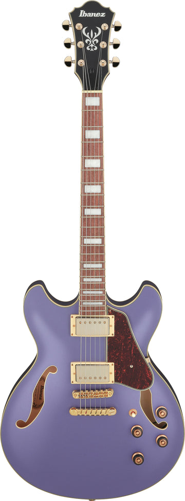 Ibanez AS73G MPF Guitarra Eléctrica Metallic Purple Flat 1