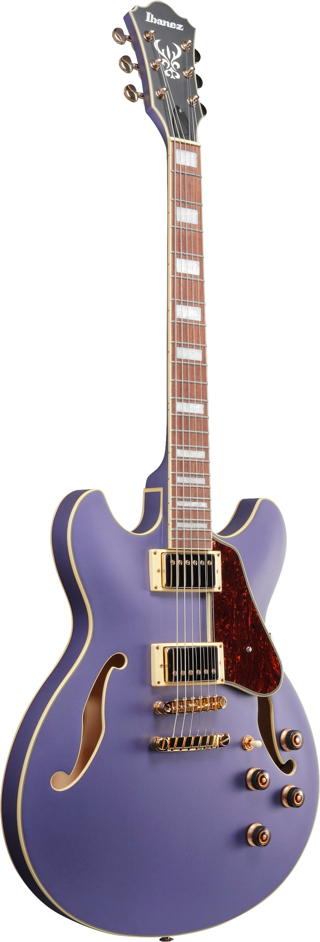 Ibanez AS73G MPF Guitarra Eléctrica Metallic Purple Flat 2