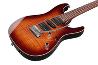 Ibanez AZ2407F BSR Prestige Guitarra Eléctrica Brownish Sphalerite 8