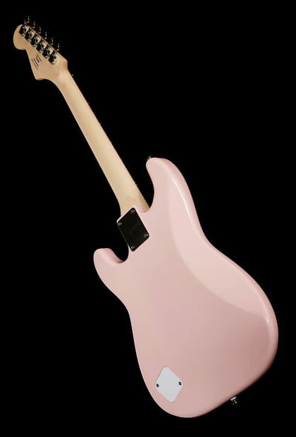 Squier Mini Stratocaster V2 IL Guitarra Eléctrica Shell Pink 12