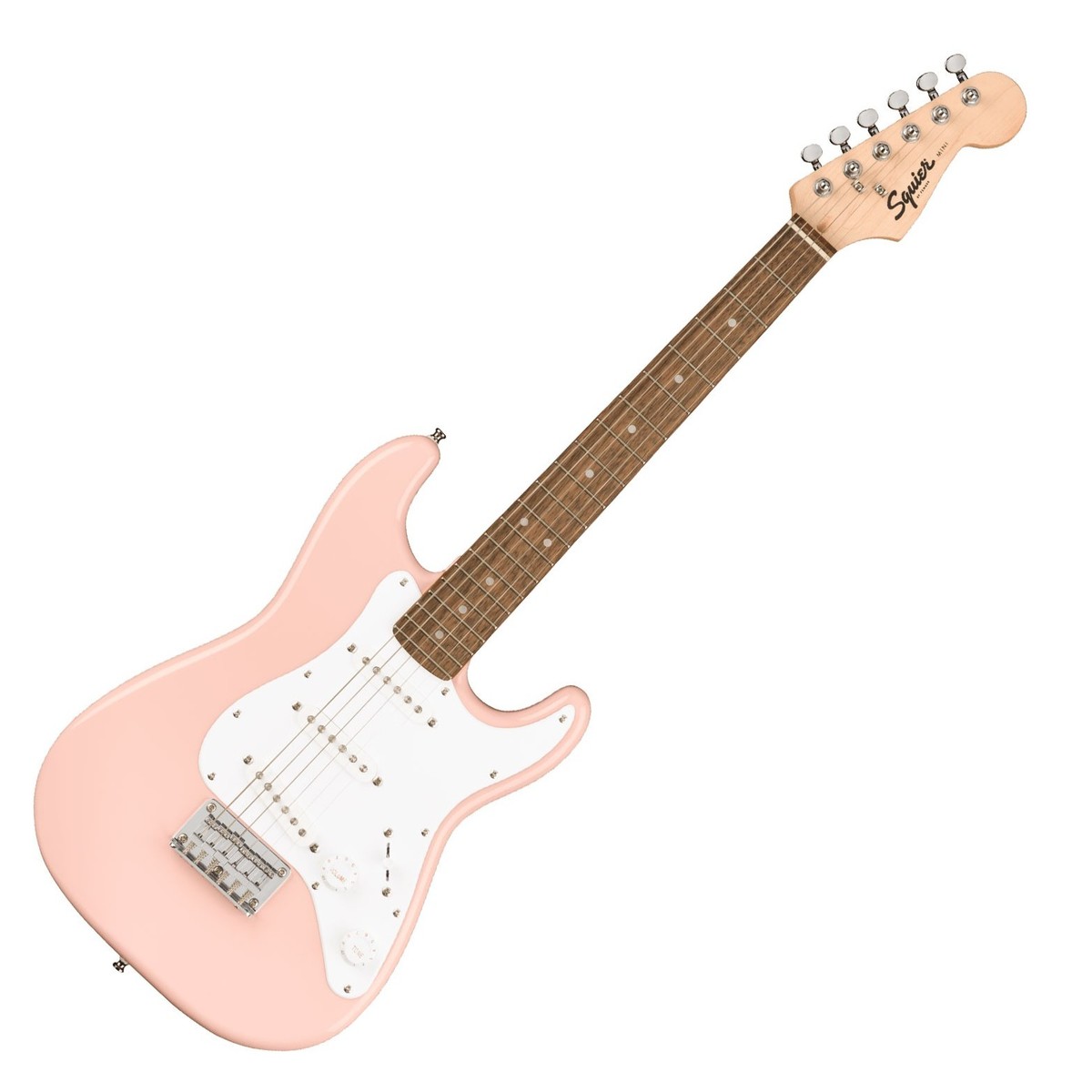 Squier Mini Stratocaster V2 IL Guitarra Eléctrica Shell Pink 13