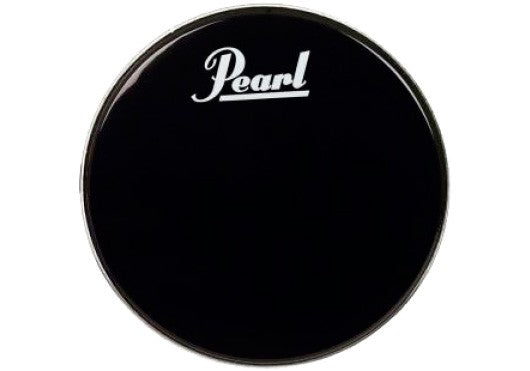 Pearl EB18BDPL Black Beat Parche para Bombo 18 Negro con Logo Pearl 1