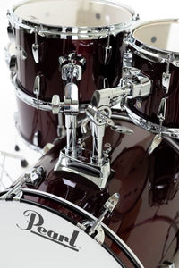 Pearl RS505C C91S Roadshow Batería Acústica con Herrajes y Platos Rojo Vino 3