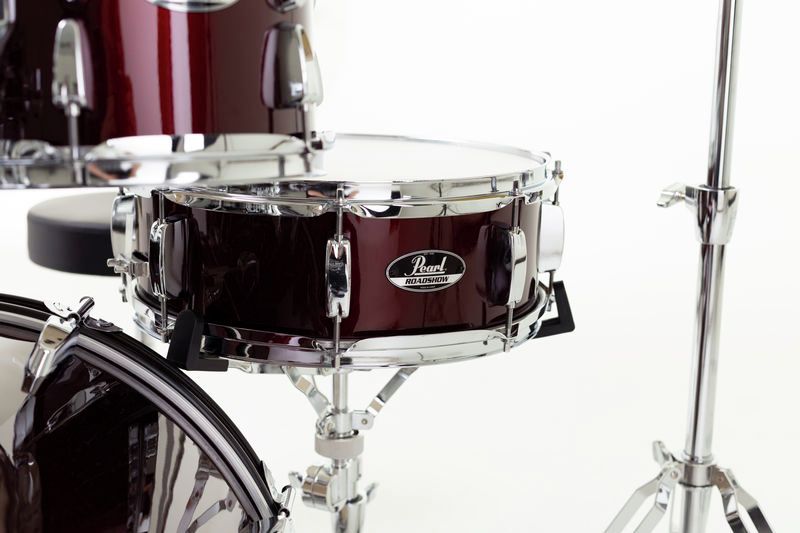 Pearl RS505C C91S Roadshow Batería Acústica con Herrajes y Platos Rojo Vino 8