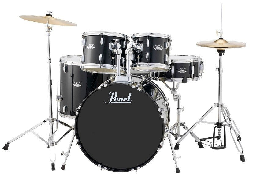 Pearl RS525SC C31S Roadshow Batería Acústica con Herrajes y Platos Jet Black 1