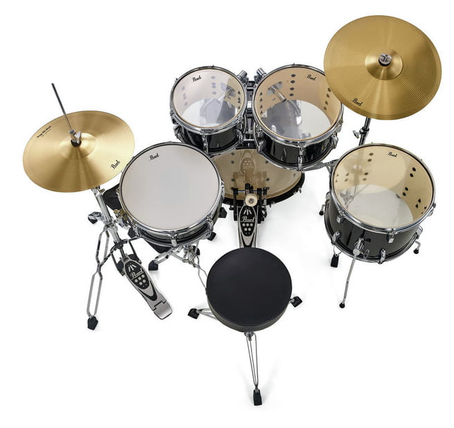 Pearl RS585C C31 Roadshow Batería Acústica con Herrajes Jet Black 3