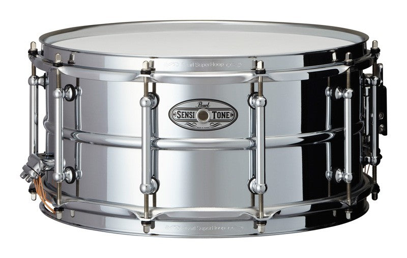 Pearl STA1465S Sensitone Steel 14X6.5 Caja Batería Acústica Acero 1