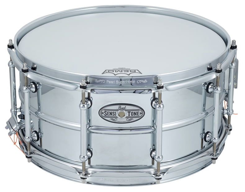 Pearl STA1465S Sensitone Steel 14X6.5 Caja Batería Acústica Acero 2