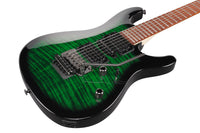 Ibanez KIKOSP3 TEB Guitarra Eléctrica Transparent Emerald Burst 8