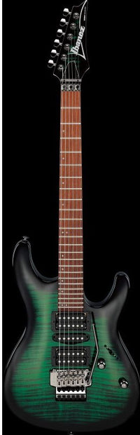 Ibanez KIKOSP3 TEB Guitarra Eléctrica Transparent Emerald Burst 12