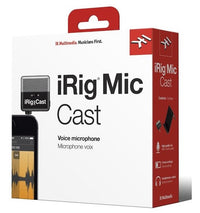 IK Multimedia iRIG Mic Cast Micrófono Podcast para iPHONE iPOD Touch iPAD y Android. 8