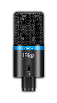 IK Multimedia iRIG Mic Studio Micrófono de Condensador Negro para iOS Android y Ordenador 2