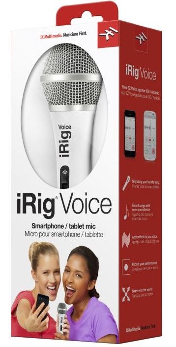 IK Multimedia iRIG Mic Vow Micrófono Digital de Mano Blanco 2