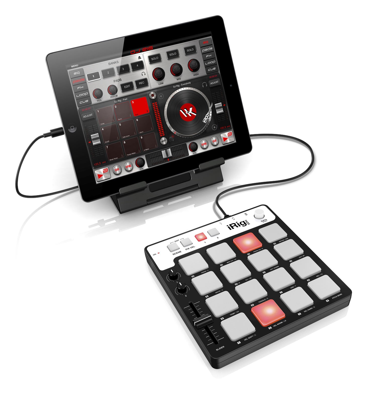 IK Multimedia iRIG Pads Controlador Midi 6