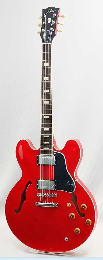 Tokai ES198 SR Guitarra Eléctrica Hollow Body Roja 1