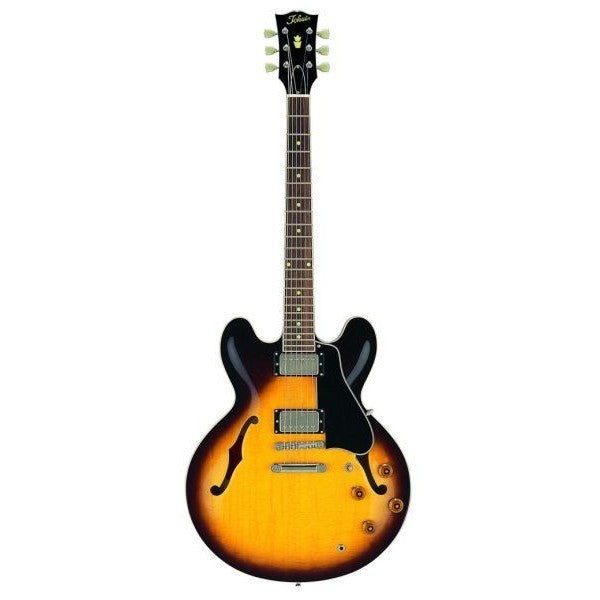 Tokai ES224 SB Guitarra Eléctrica Hollow Body Sunburst 1