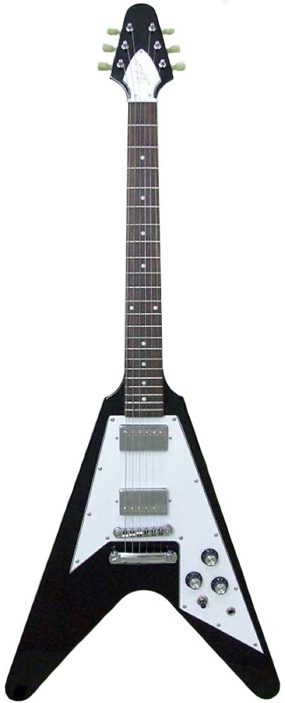 Tokai FV63 BB Guitarra Eléctrica Flying V Negra 1