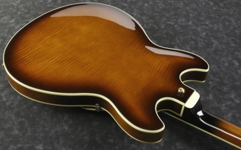 Ibanez AS93FML VLS Artcore Expressionist Guitarra Eléctrica Zurdos Violin Sunburst 8