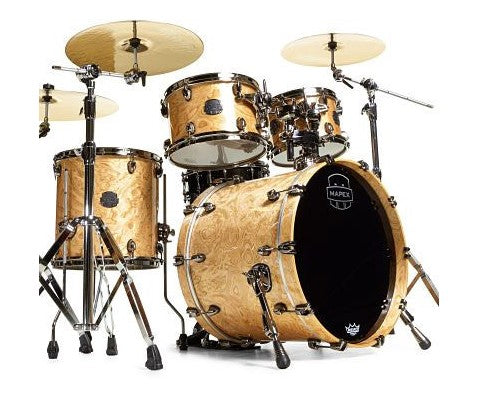 Mapex SV504X BMXN Saturn Batería Acústica Natural Maple Burl. 2