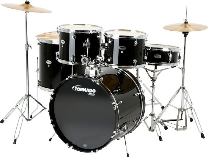 Mapex TNM5844FTCUDK Tornado Batería Acústica con Herrajes Negra 1