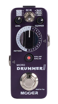 Mooer Micro Drummer II Pedal Ritmos 1