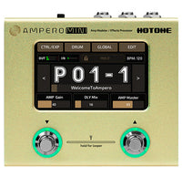 Hotone MP50MT Ampero Mini Pedalera Multiefectos Guitarra Mustard 1