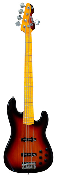 Markbass GV5 3TS Gloxy Bajo Eléctrico 5 Cuerdas 3 Colores Sunburst 1