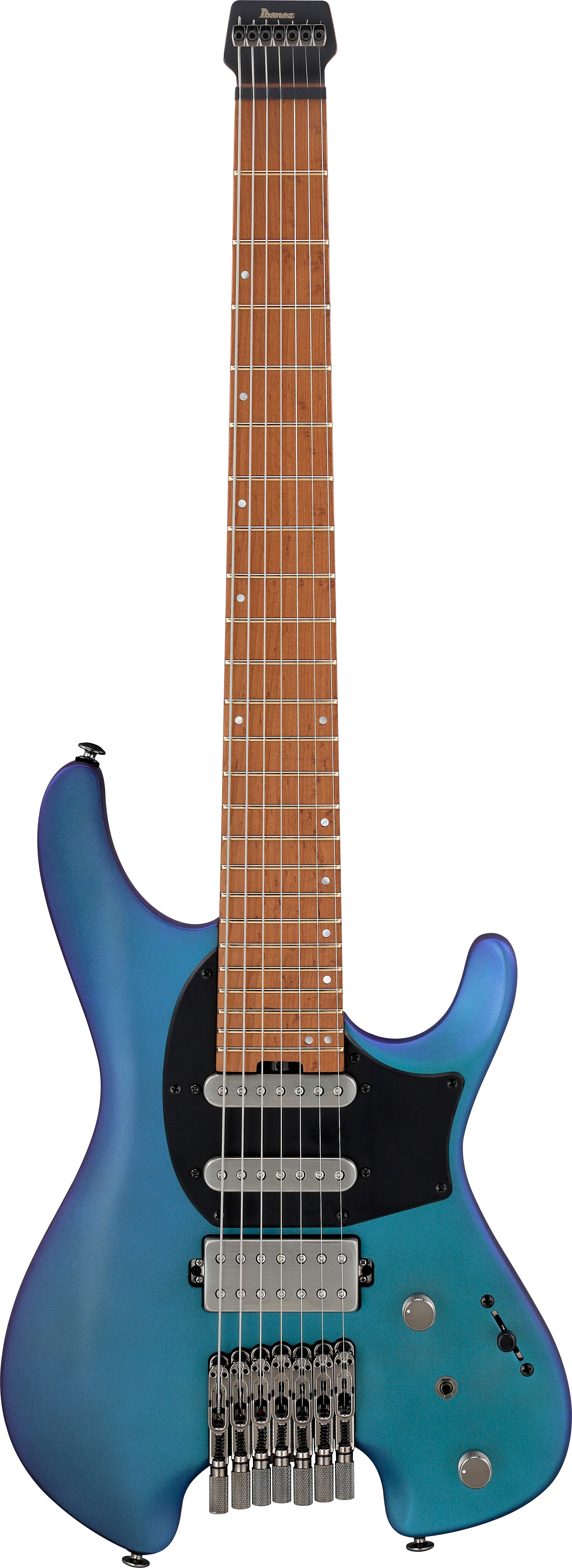 Ibanez Q547 BMM Guitarra Eléctrica 7 Cuerdas Blue Chameleon Metallic Matte 1