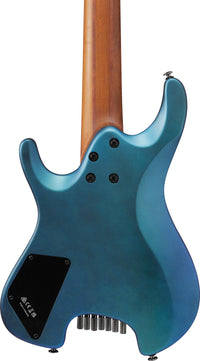 Ibanez Q547 BMM Guitarra Eléctrica 7 Cuerdas Blue Chameleon Metallic Matte 5