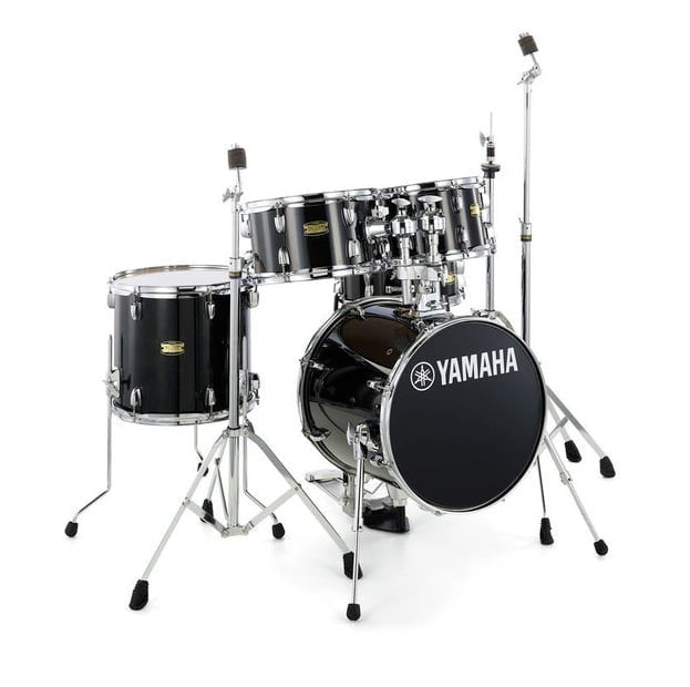 Yamaha Manu Katche Signature Junior Kit Batería Acústica con Herrajes Raven Black 1