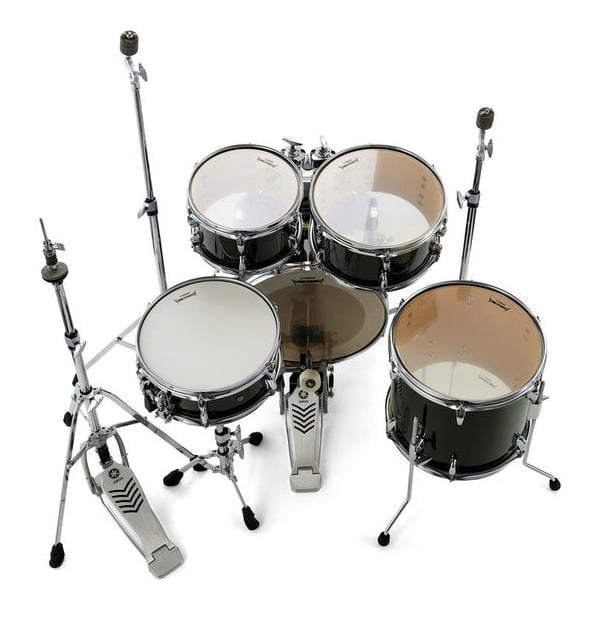 Yamaha Manu Katche Signature Junior Kit Batería Acústica con Herrajes Raven Black 4