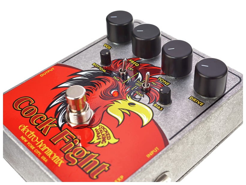 Electro Harmonix Cock Fight Cocked Talking Wah Pedal 8