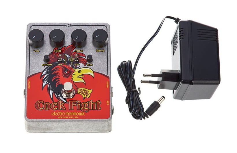 Electro Harmonix Cock Fight Cocked Talking Wah Pedal 9