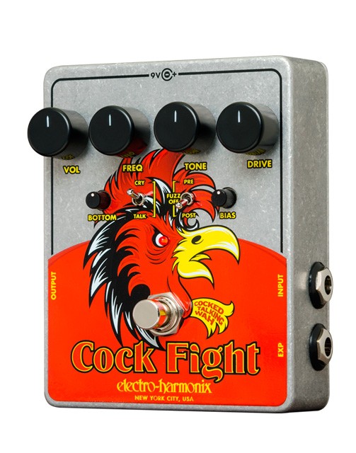 Electro Harmonix Cock Fight Cocked Talking Wah Pedal 10